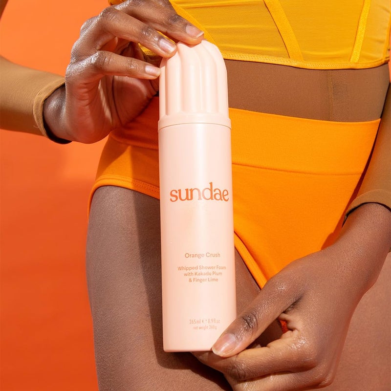 سنداي غسول الجسم الرغوي برائحة البرتقال من صنداي، رغوة استحمام مخفوقة، 265 مل - Image 3